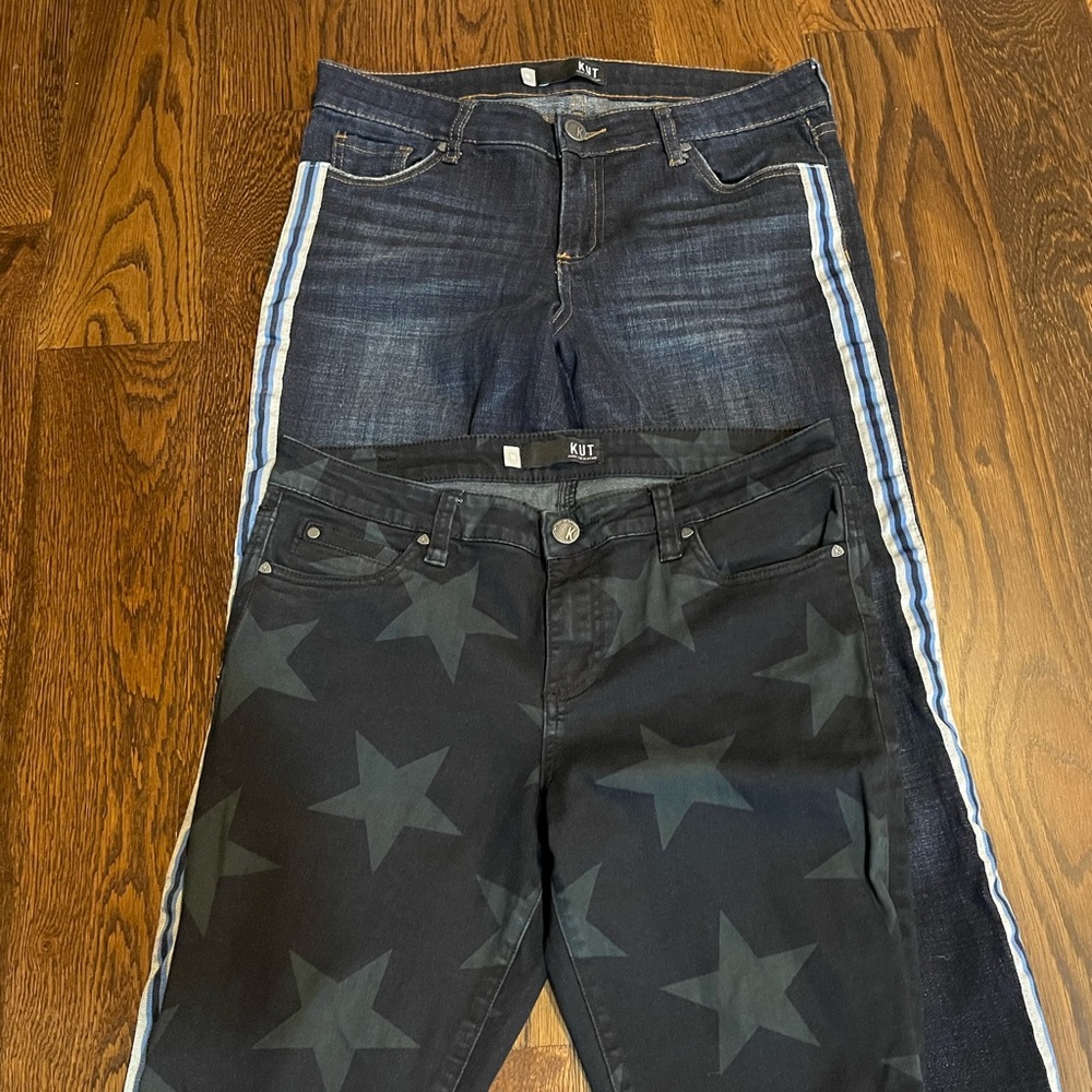 Kut From The Kloth Jeans - two pair